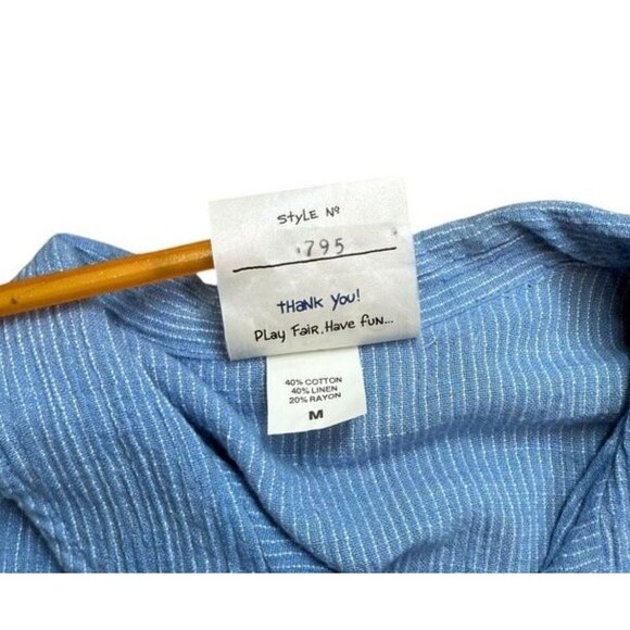 Play Alegre Women's Size Medium Cotton Hand Painted Pant/Top 2 Piece Outfit Set - Picture 4 of 13